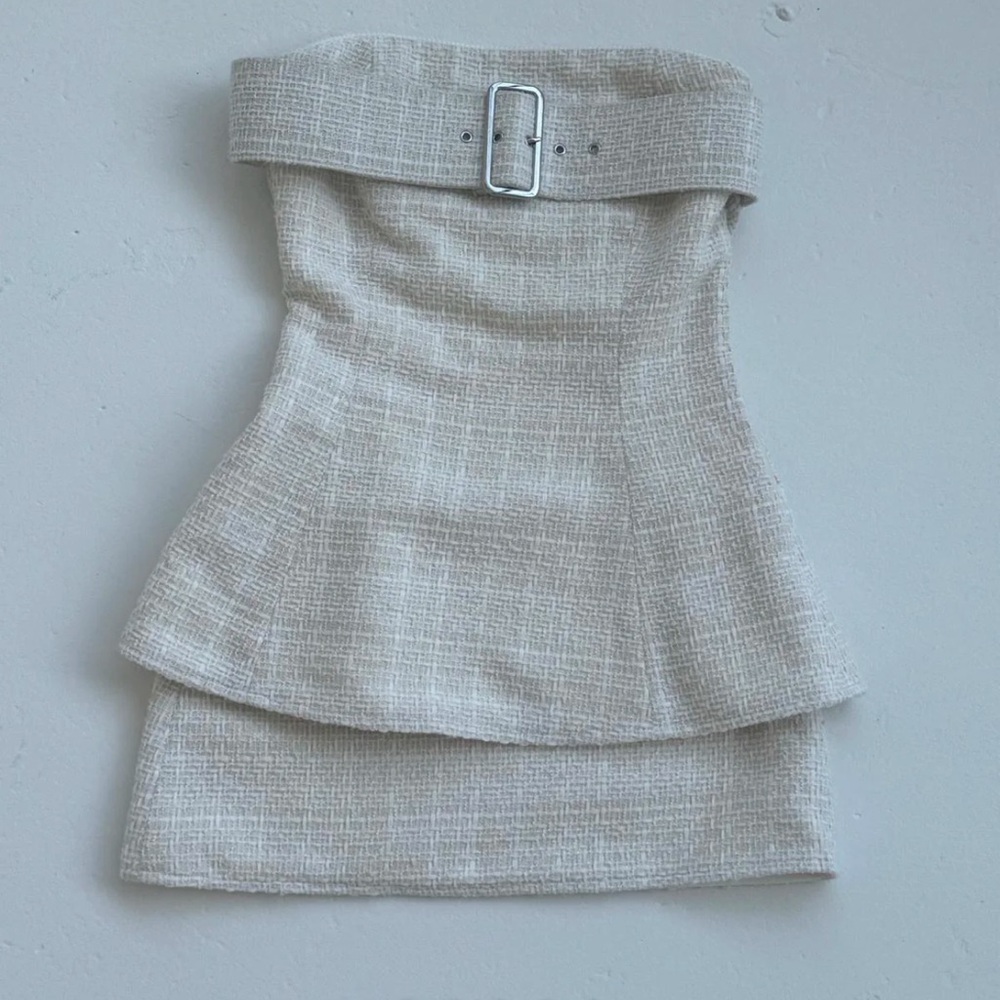 Dairy boy tweed match dress